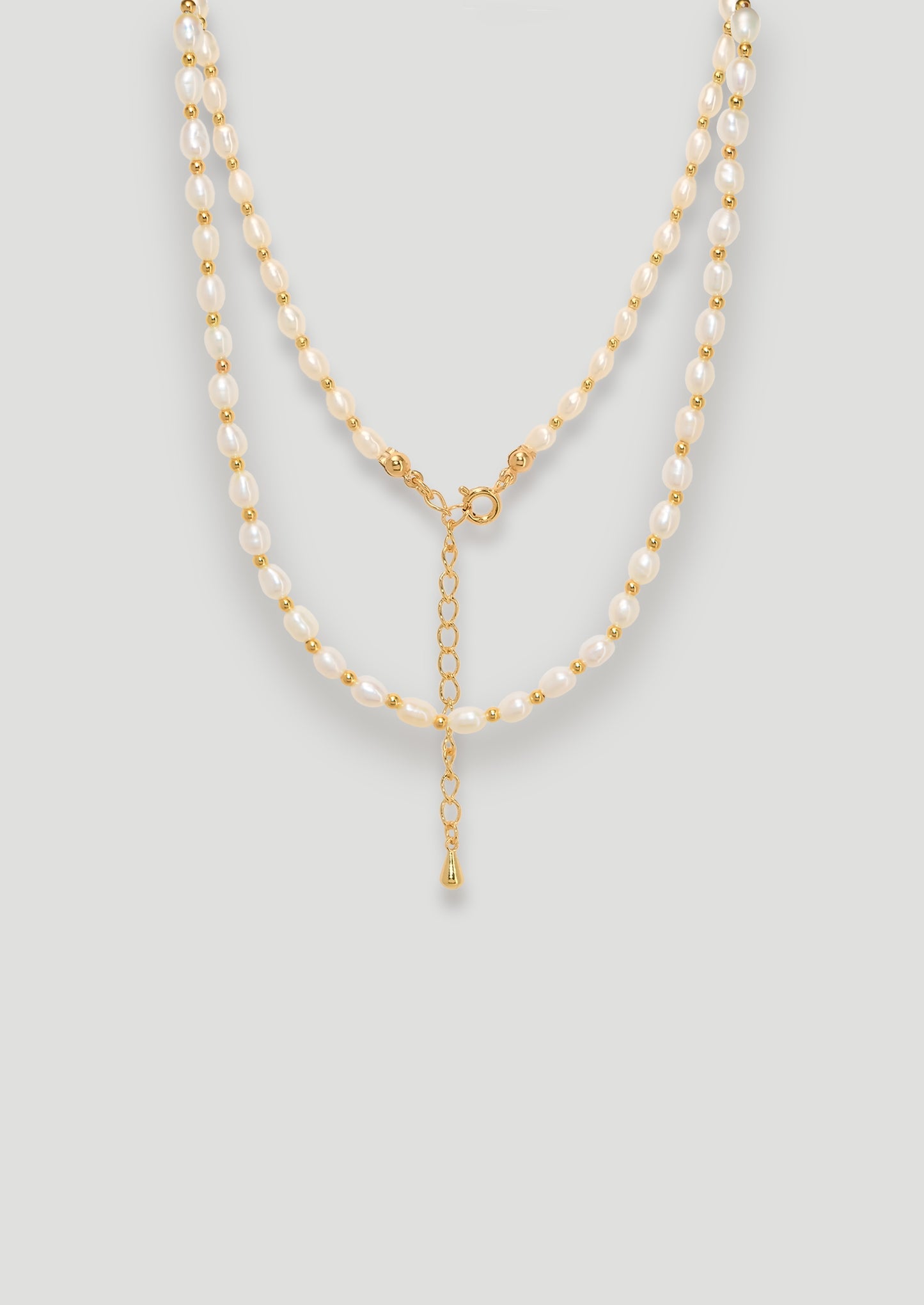 Pearl and Aura Necklace