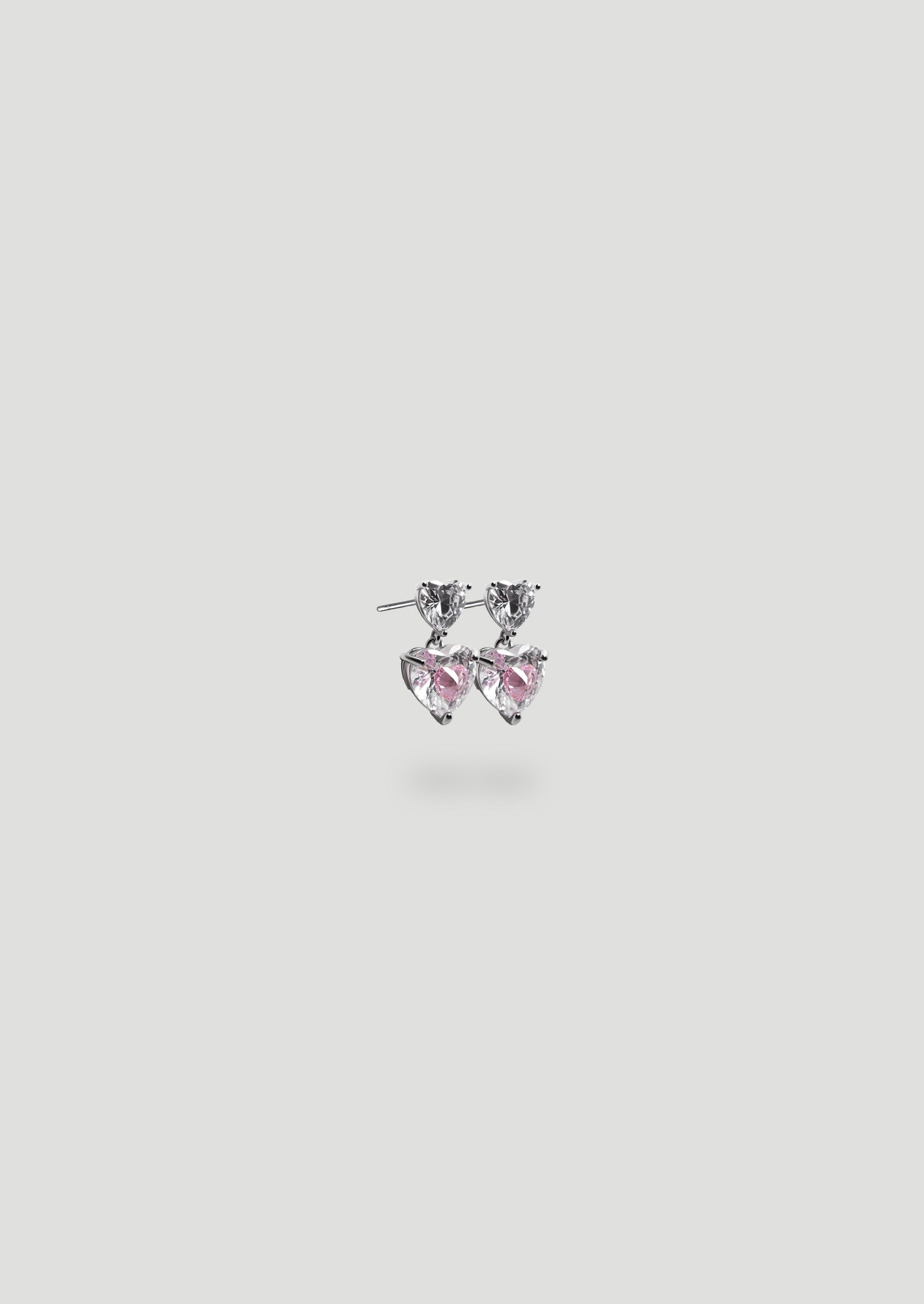 Twin Heart Earrings