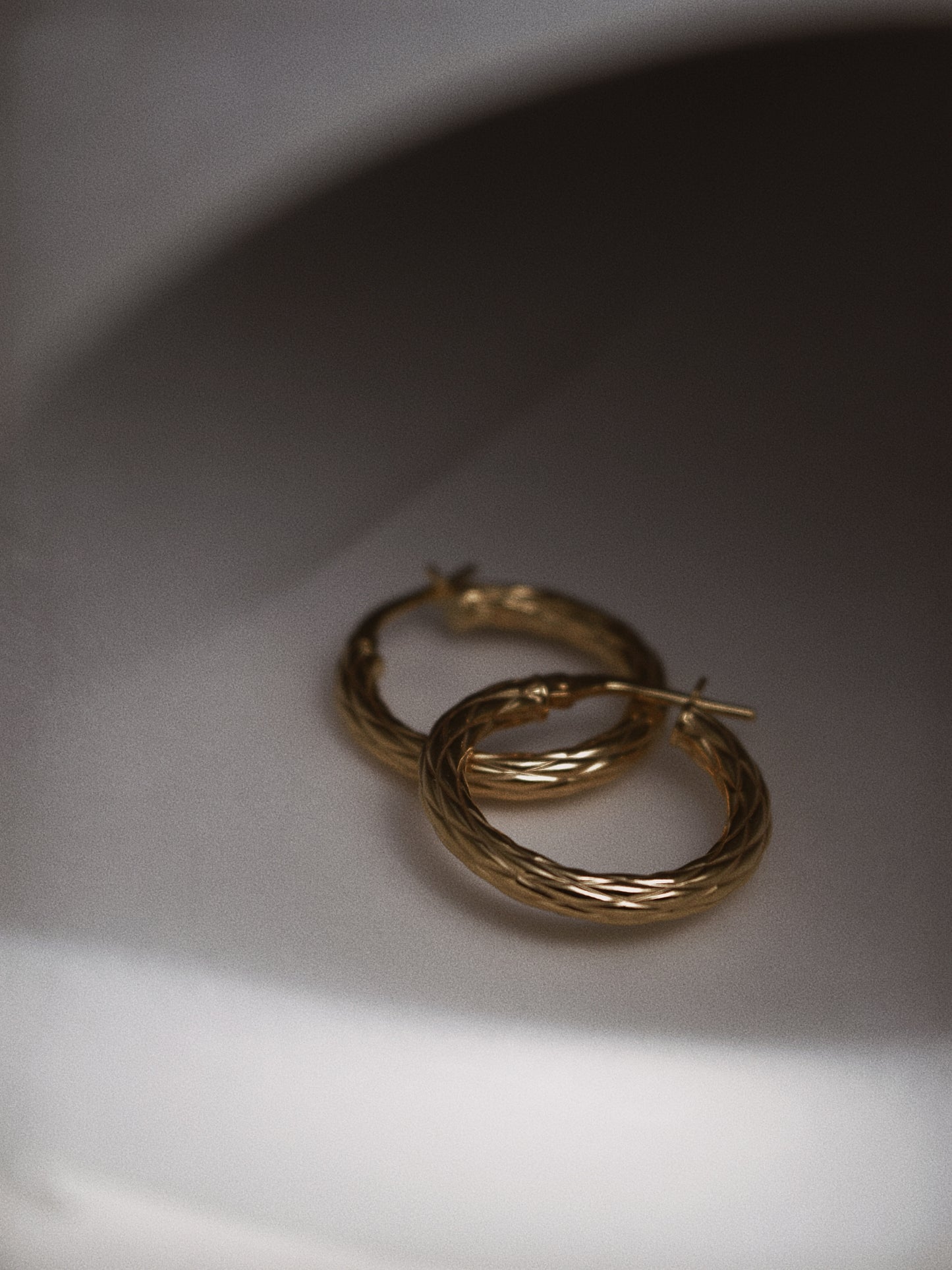 Intertwined Hoop Earrings