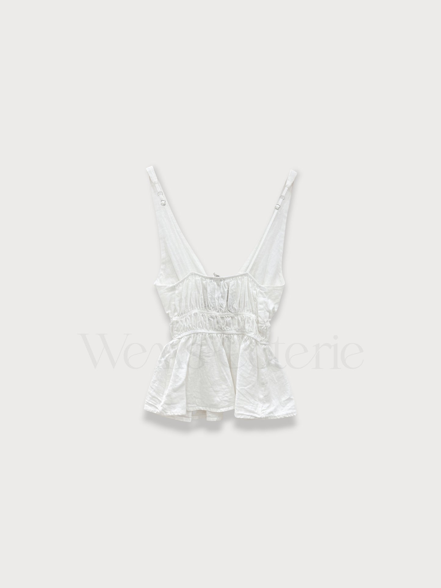 Linen-Blend Top Ines