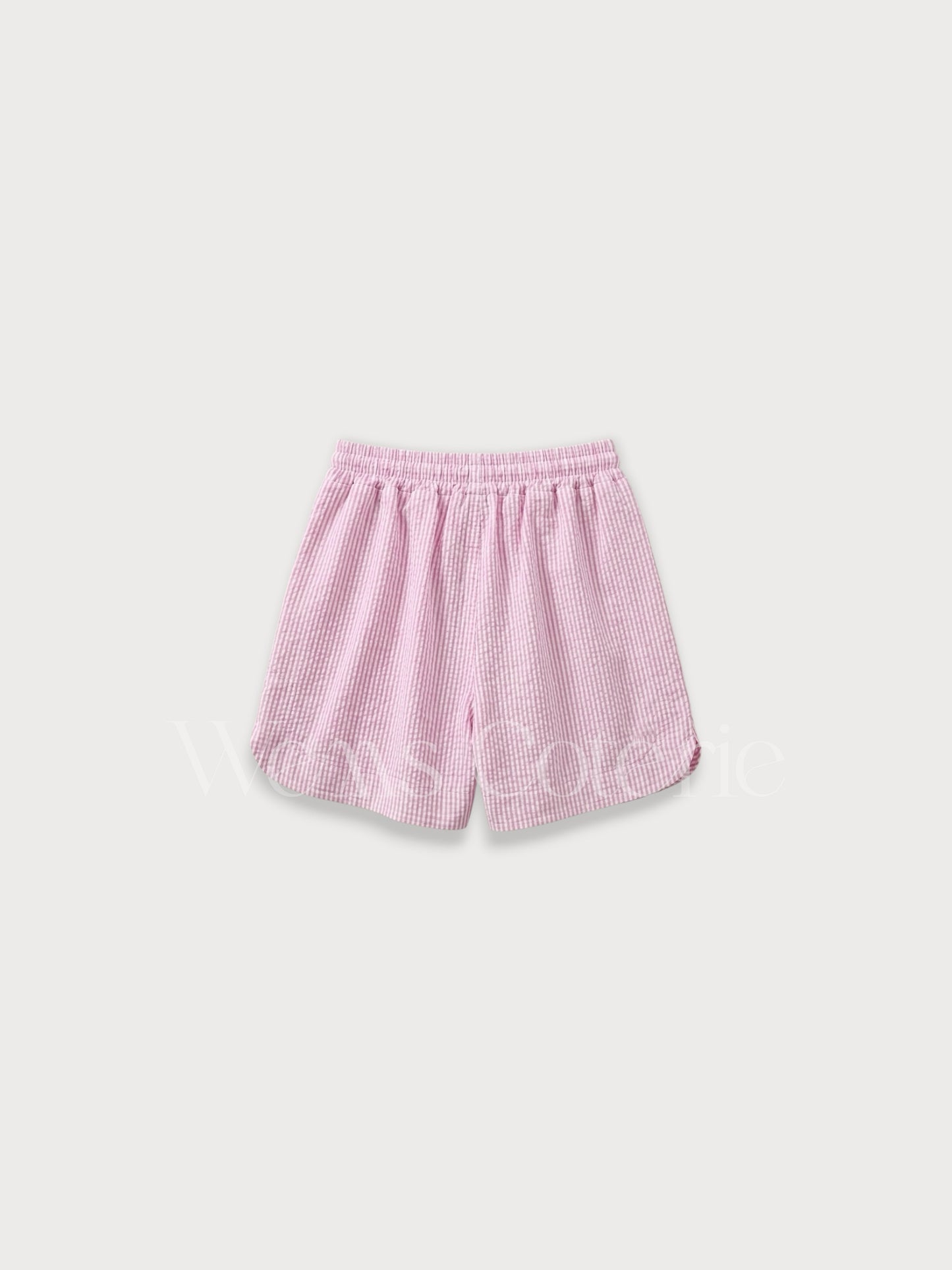 Striped Linen-Blend Shorts Tessa