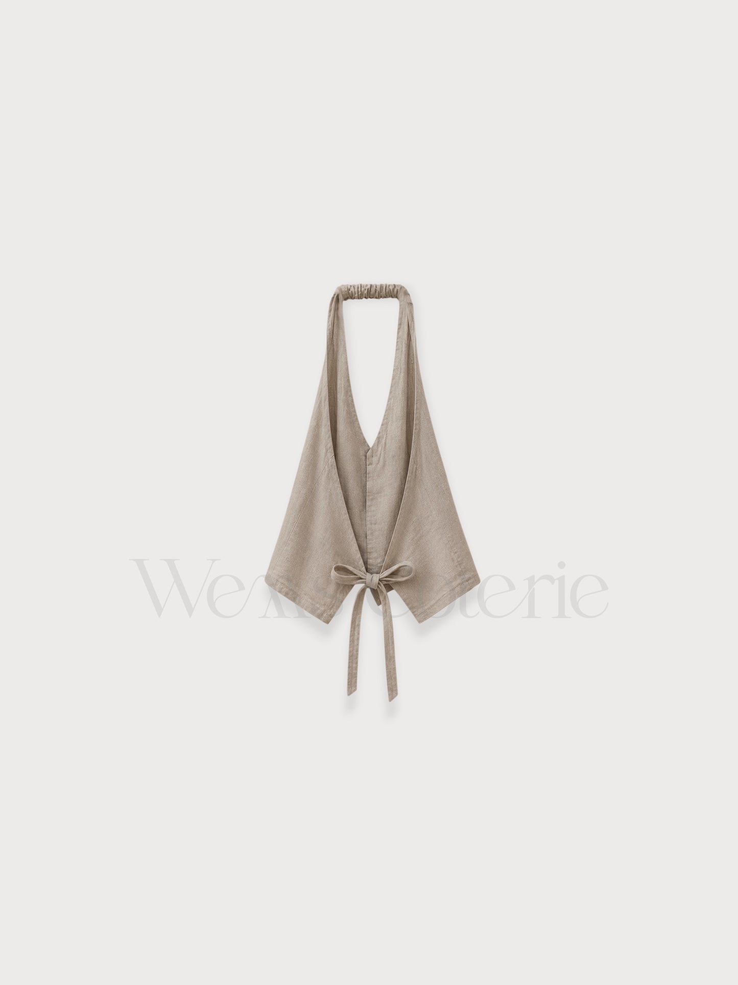 Linen-Blend Top Alba