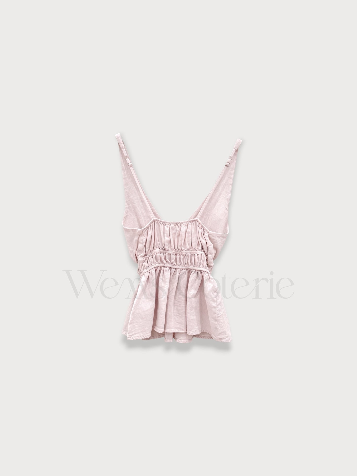 Linen-Blend Top Ines