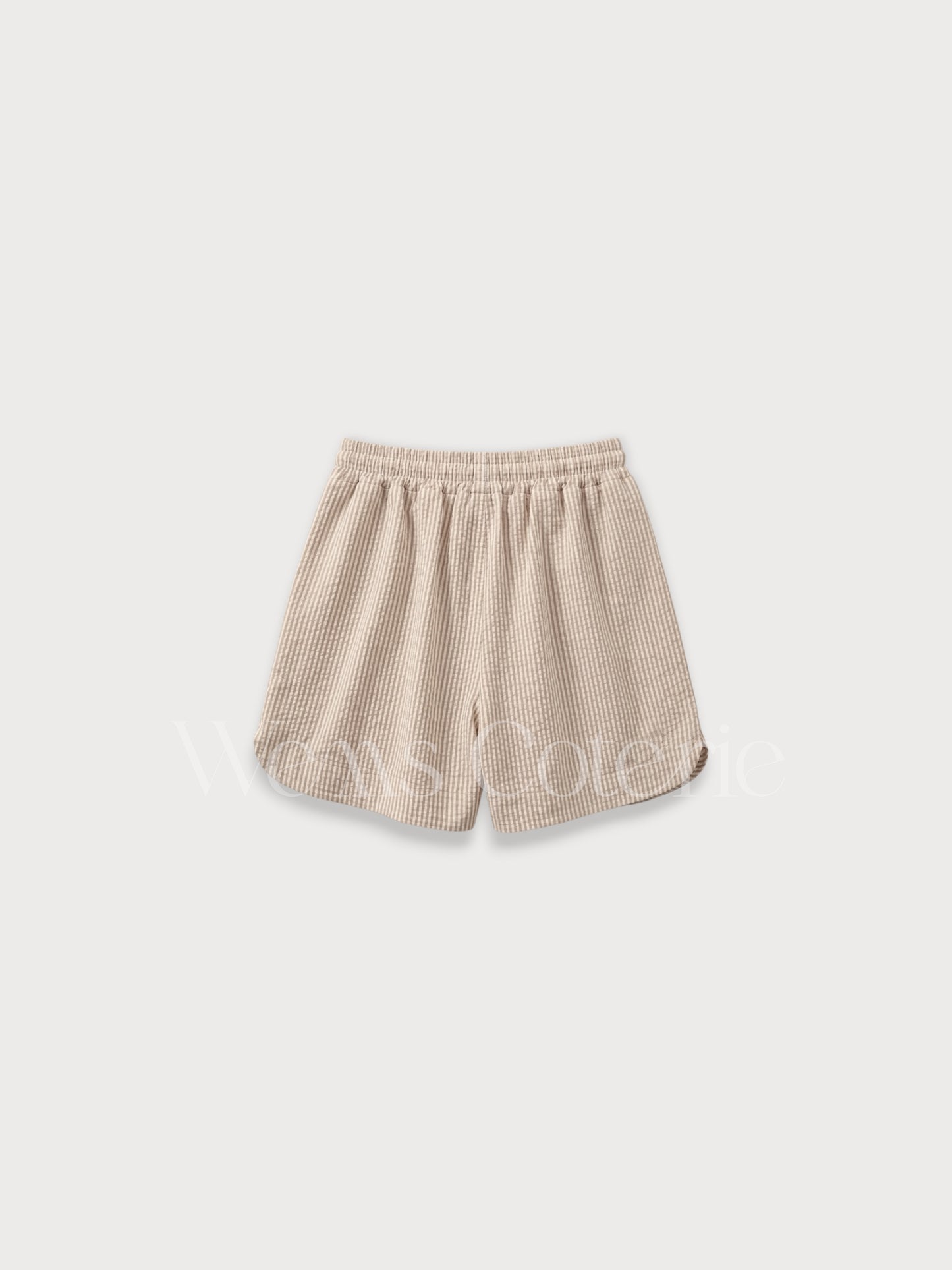 Striped Linen-Blend Shorts Tessa