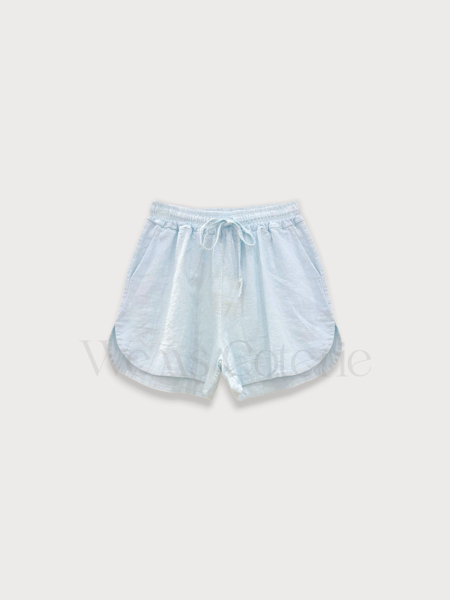 Linen-Blend Shorts Chloe