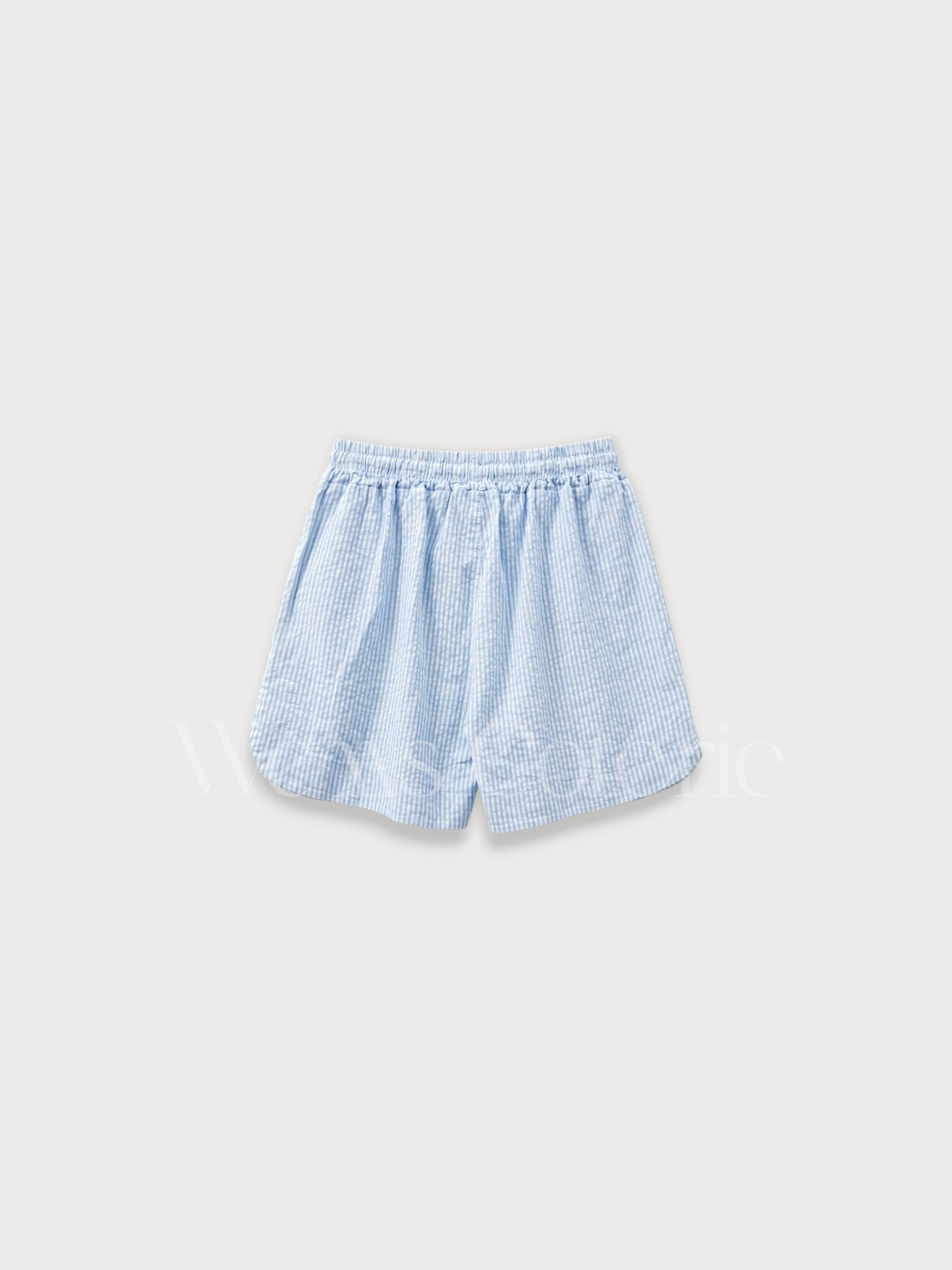 Striped Linen-Blend Shorts Tessa