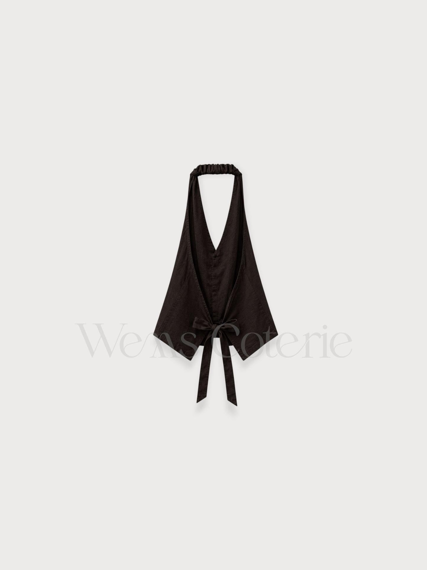 Linen-Blend Top Alba