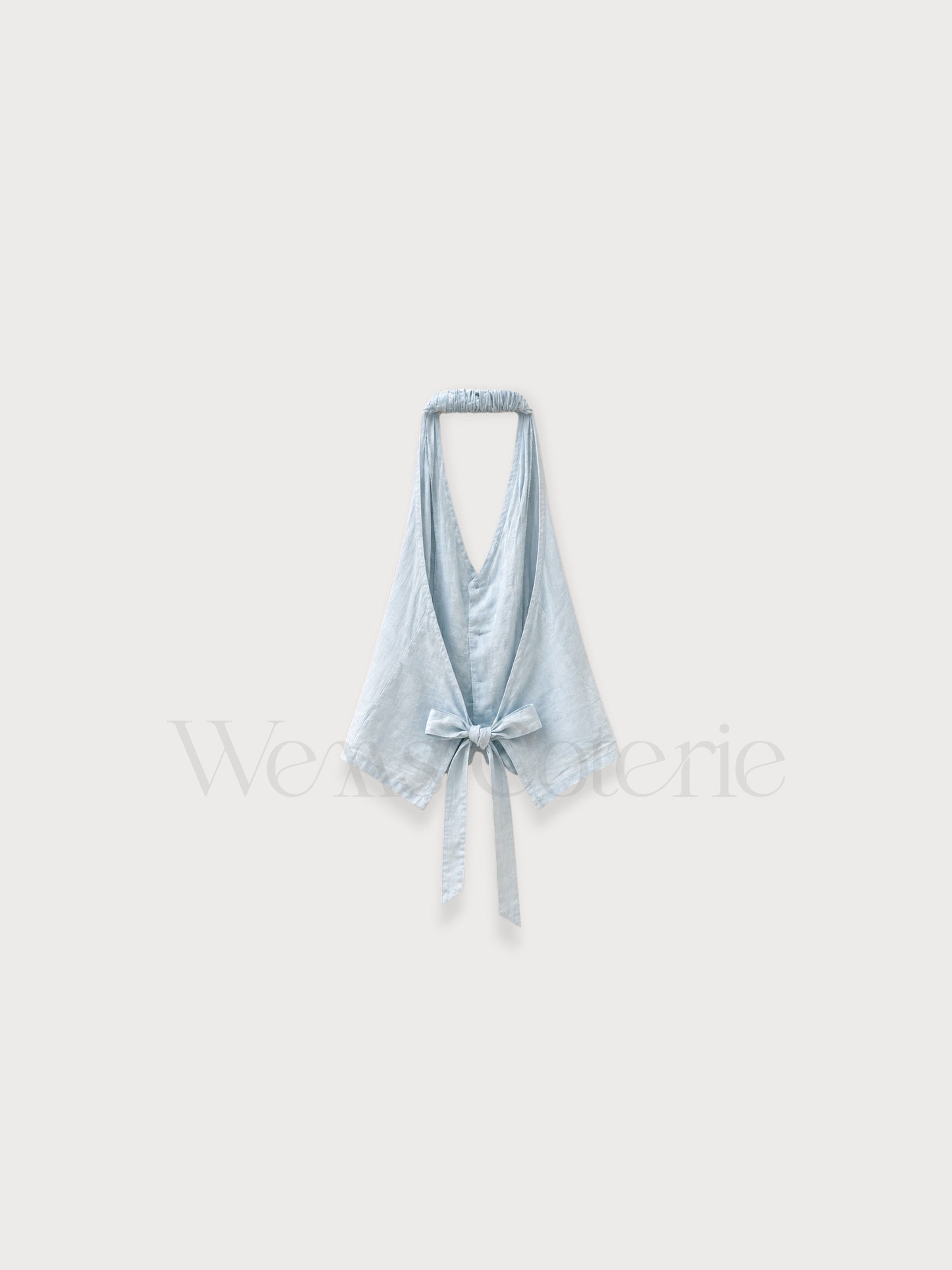 Linen-Blend Top Alba