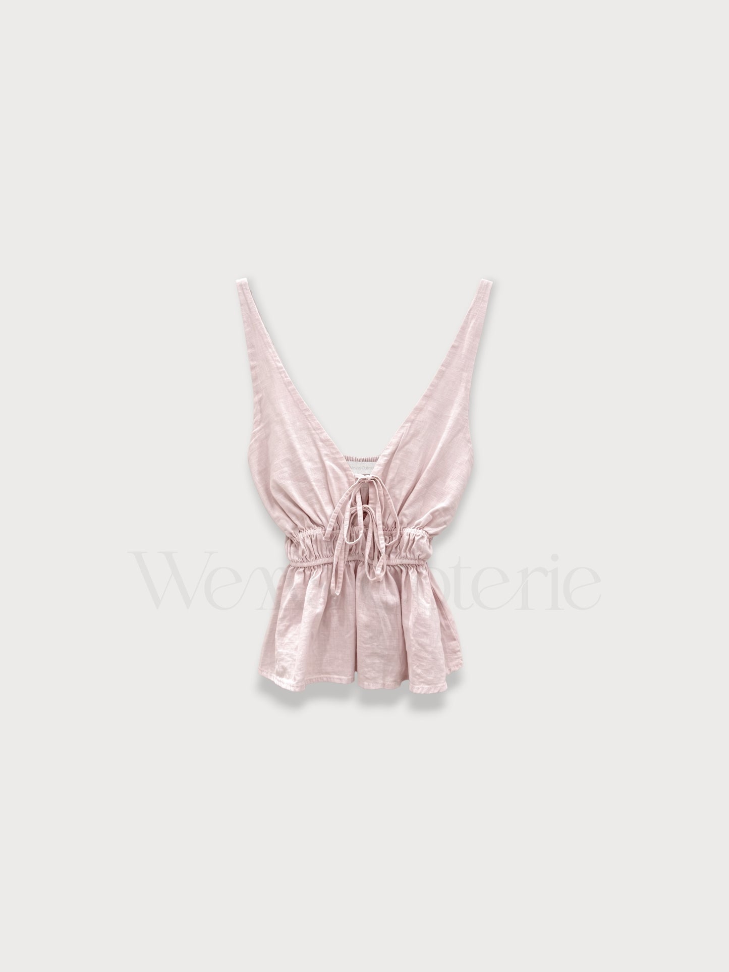 Linen-Blend Top Ines