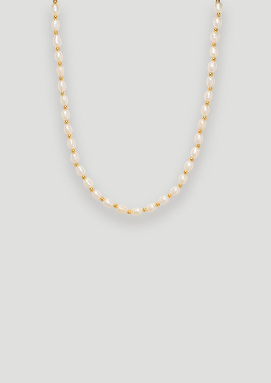 Pearl and Aura Necklace