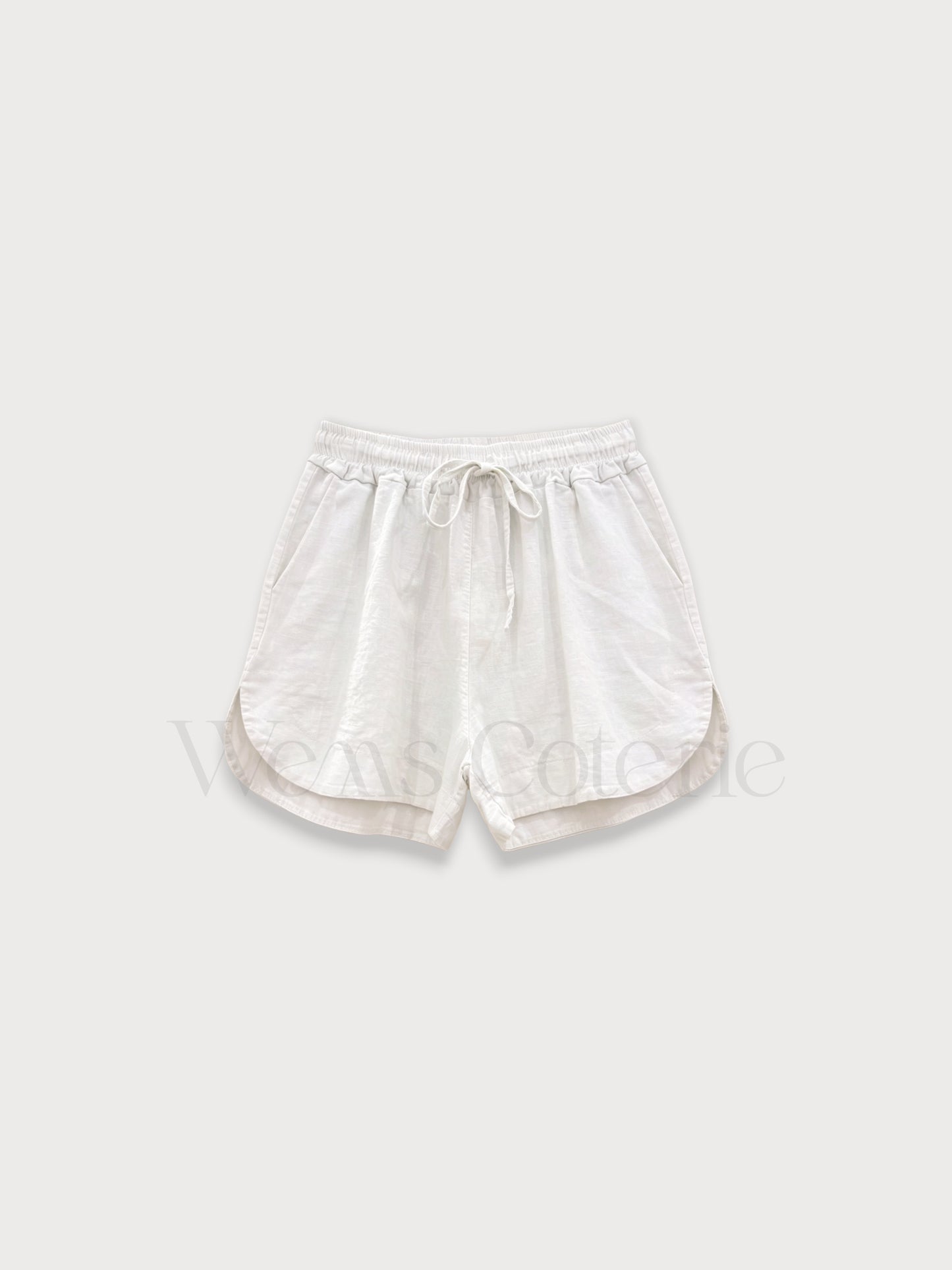 Linen-Blend Shorts Chloe