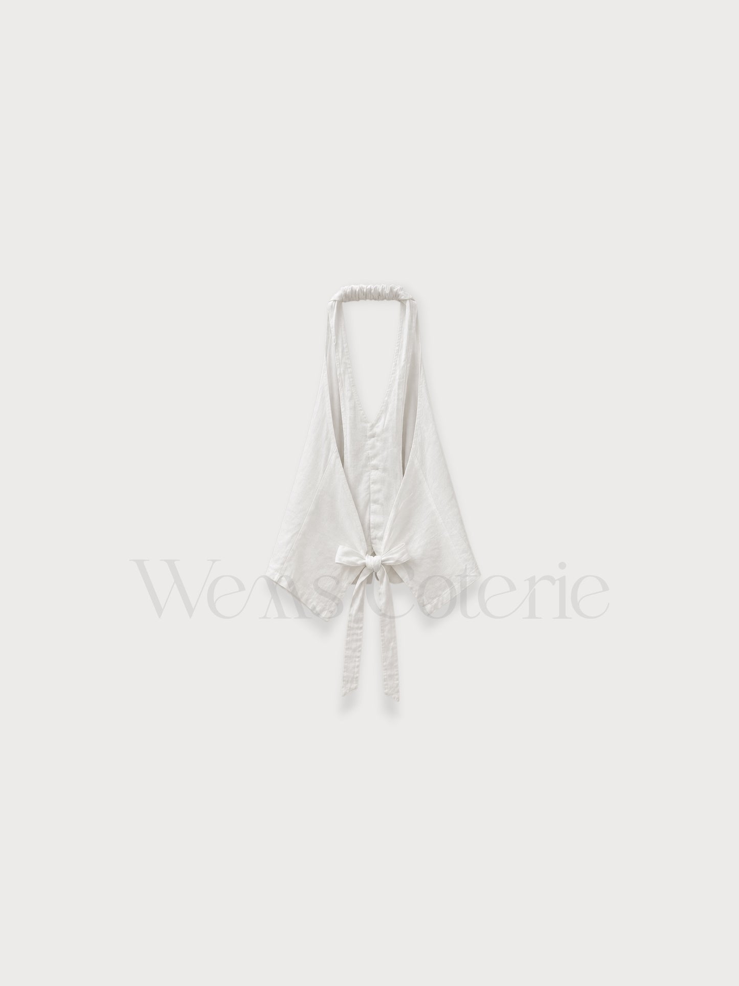 Linen-Blend Top Alba
