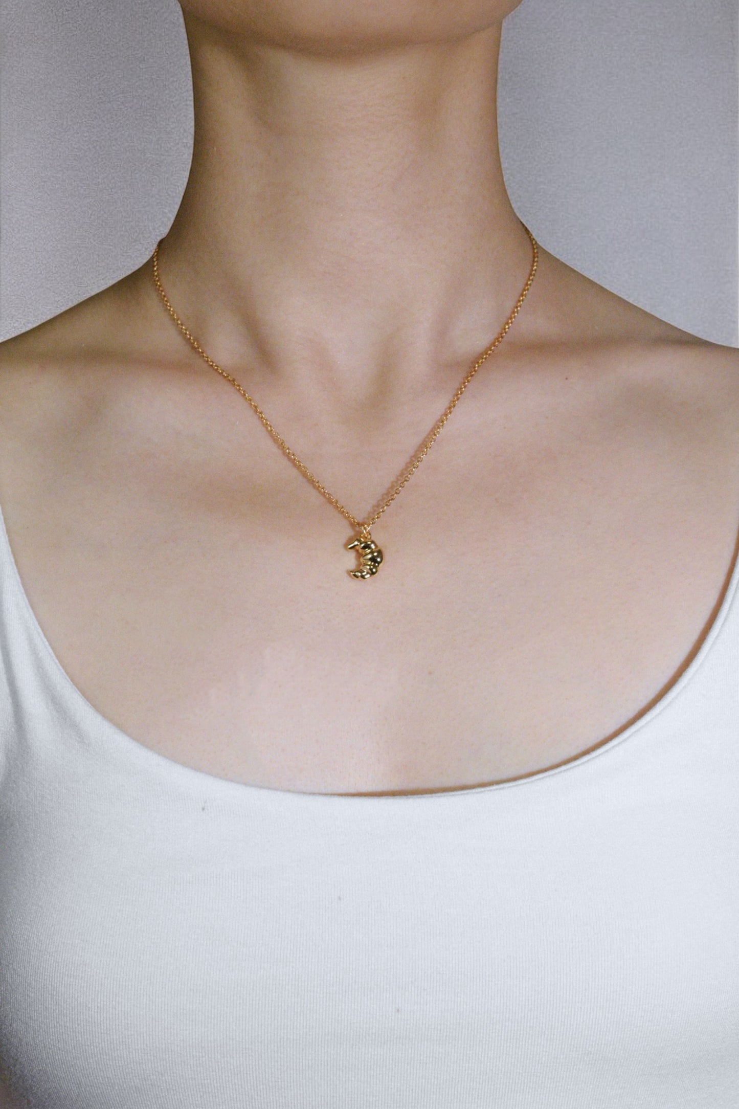 Croissant Necklace