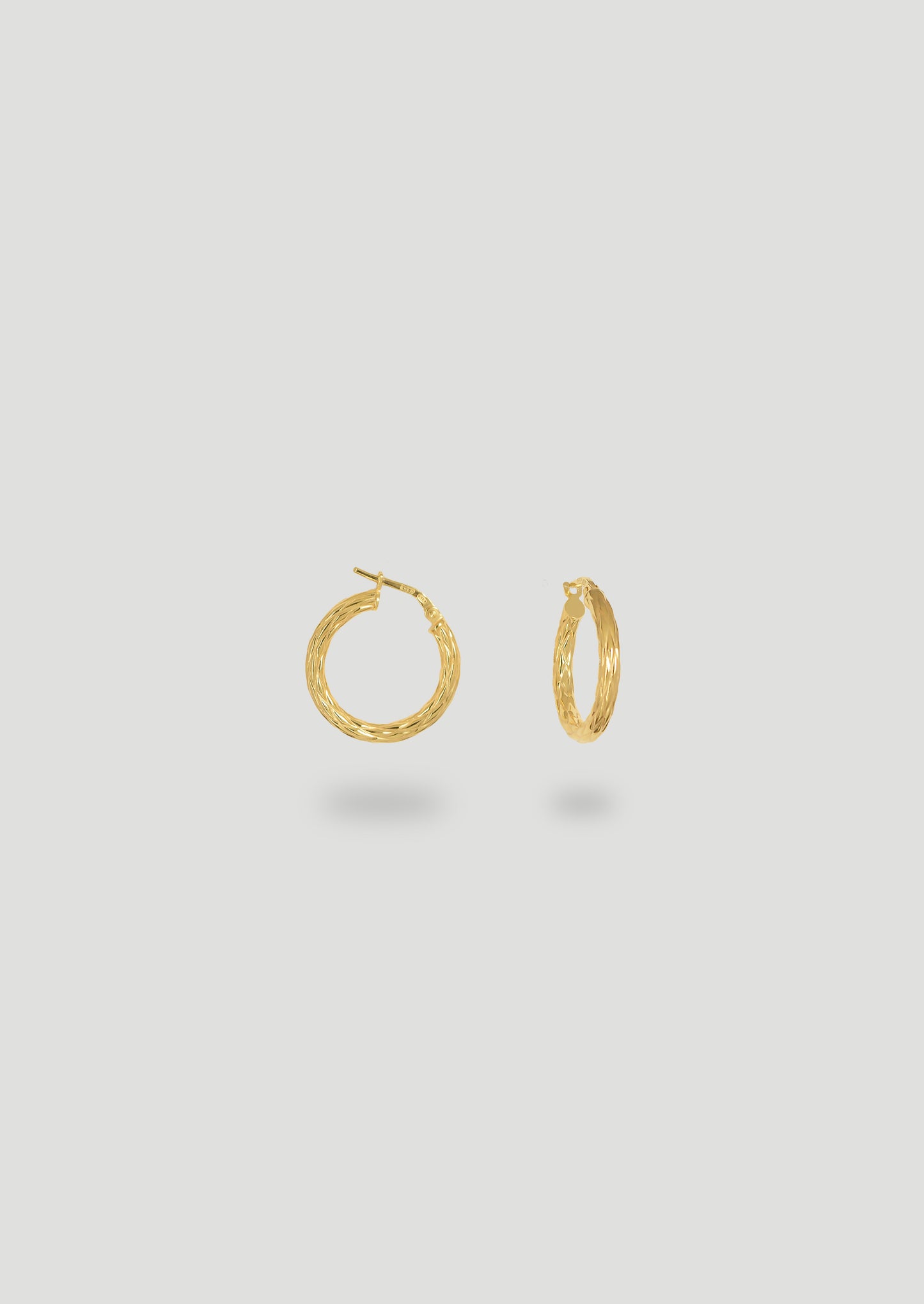 Intertwined Hoop Earrings
