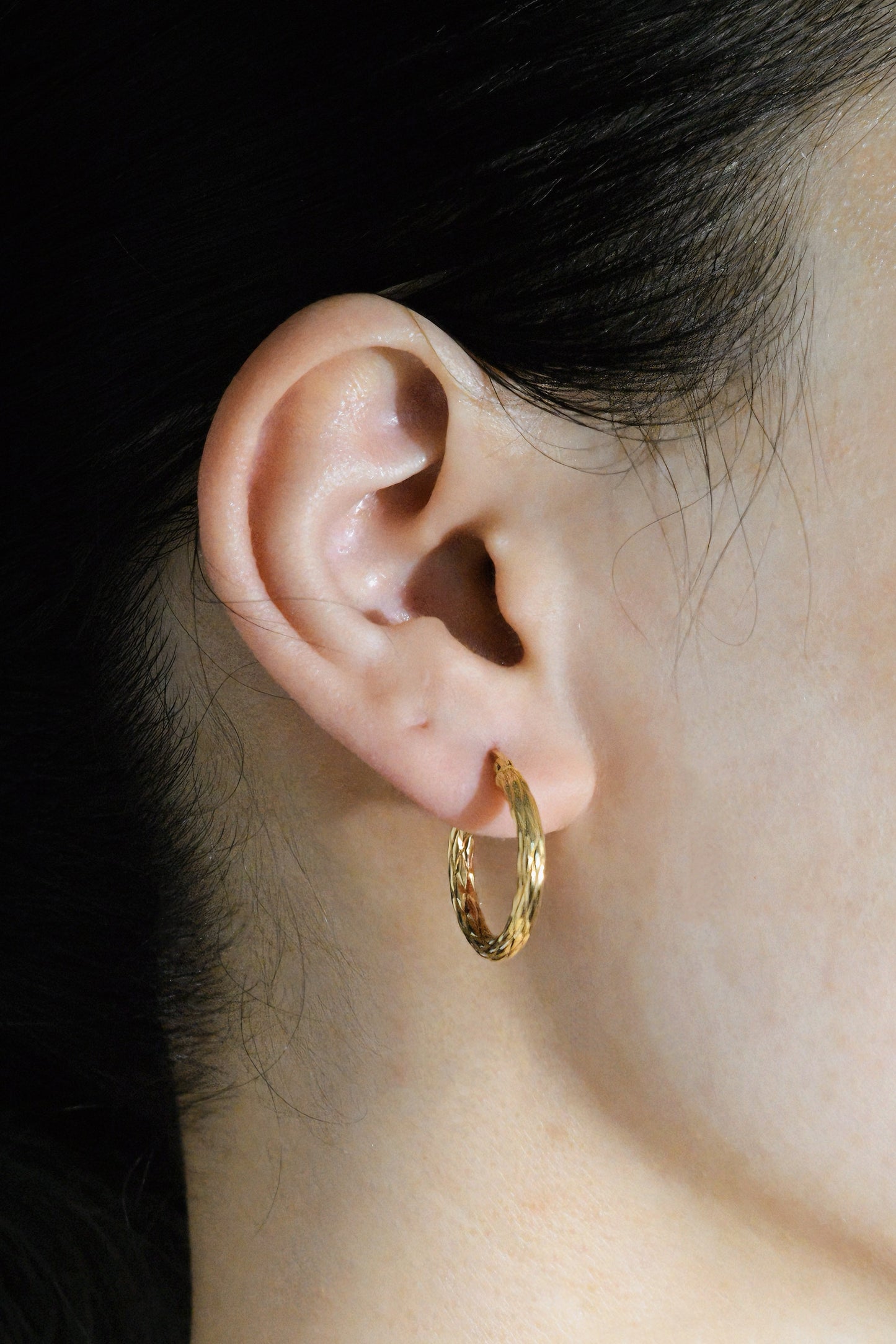 Intertwined Hoop Earrings